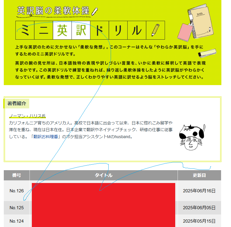 アメリアの公式サイトのスクリーンショット